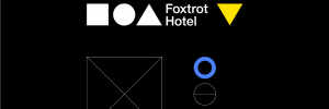 Foxtrot Hotel branding and imagery